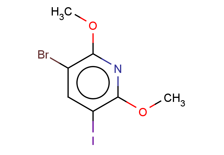 3-bromo-5-iodo-2,6-dimethoxypyridine