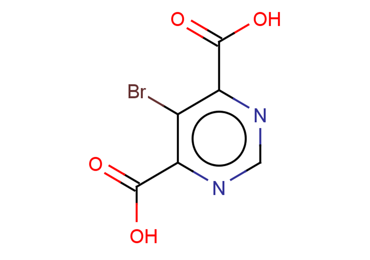 5-bromopyrimidine-4,6-dicarboxylic acid