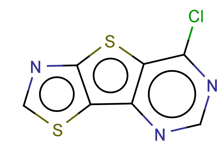 9-chloro-3,7-dithia-5,10,12-triazatricyclo[6.4.0.0,2,6]dodeca-1(12),2(6),4,8,10-pentaene