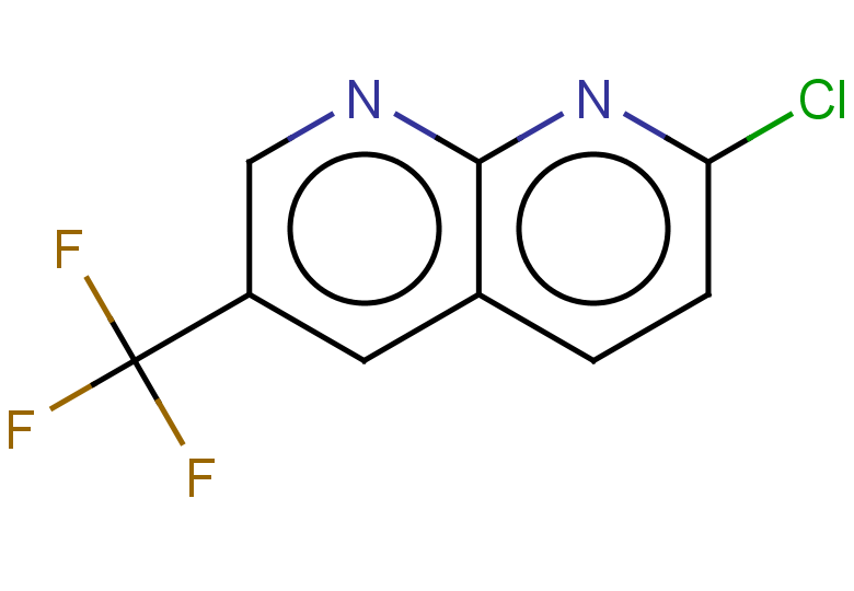 2-chloro-6-(trifluoromethyl)-1,8-naphthyridine