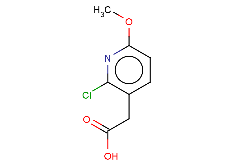 2-(2-chloro-6-methoxypyridin-3-yl)acetic acid