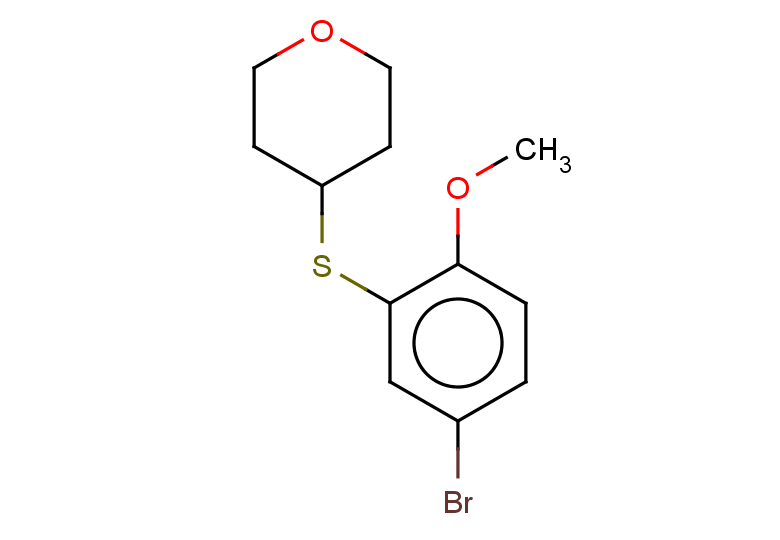4-[(5-bromo-2-methoxyphenyl)sulfanyl]oxane