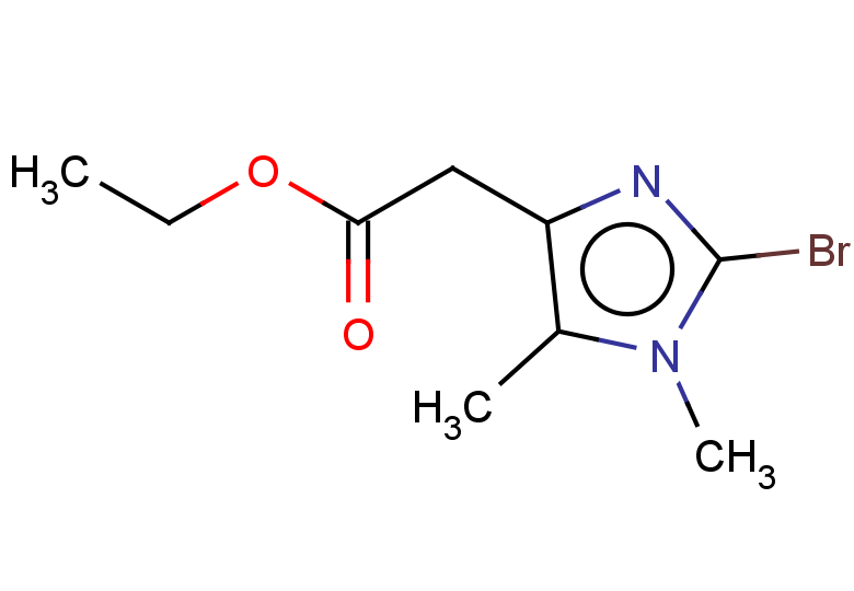 ethyl 2-(2-bromo-1,5-dimethyl-1H-imidazol-4-yl)acetate