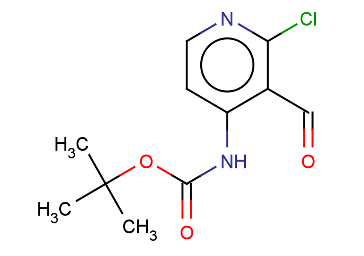 tert-butyl N-(2-chloro-3-formylpyridin-4-yl)carbamate