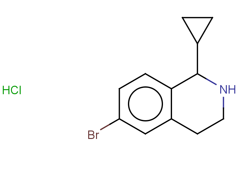 6-bromo-1-cyclopropyl-1,2,3,4-tetrahydroisoquinoline hydrochloride