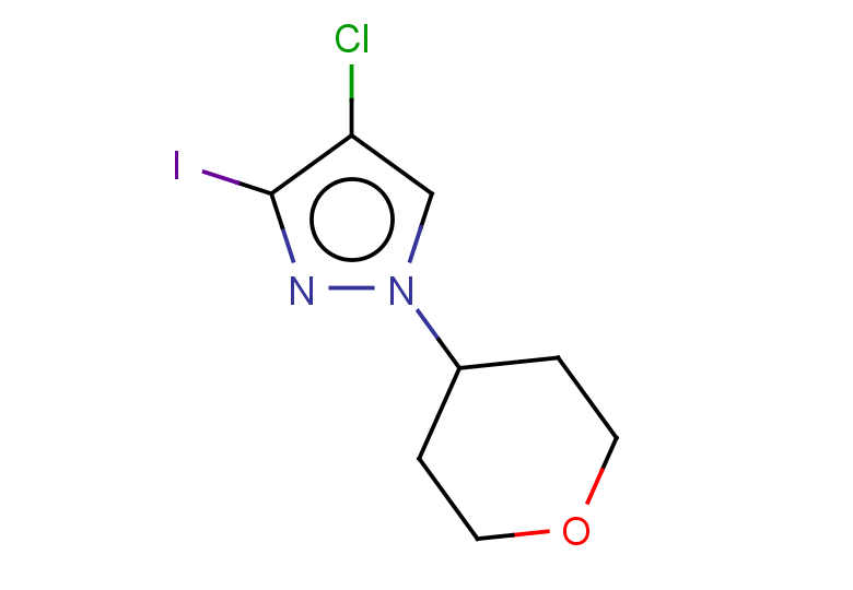 4-chloro-3-iodo-1-(oxan-4-yl)-1H-pyrazole