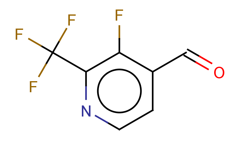 3-fluoro-2-(trifluoromethyl)pyridine-4-carbaldehyde