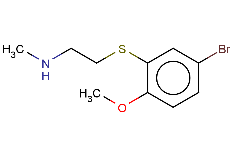 {2-[(5-bromo-2-methoxyphenyl)sulfanyl]ethyl}(methyl)amine