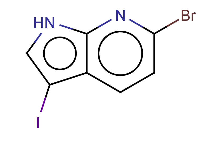 6-bromo-3-iodo-1H-pyrrolo[2,3-b]pyridine