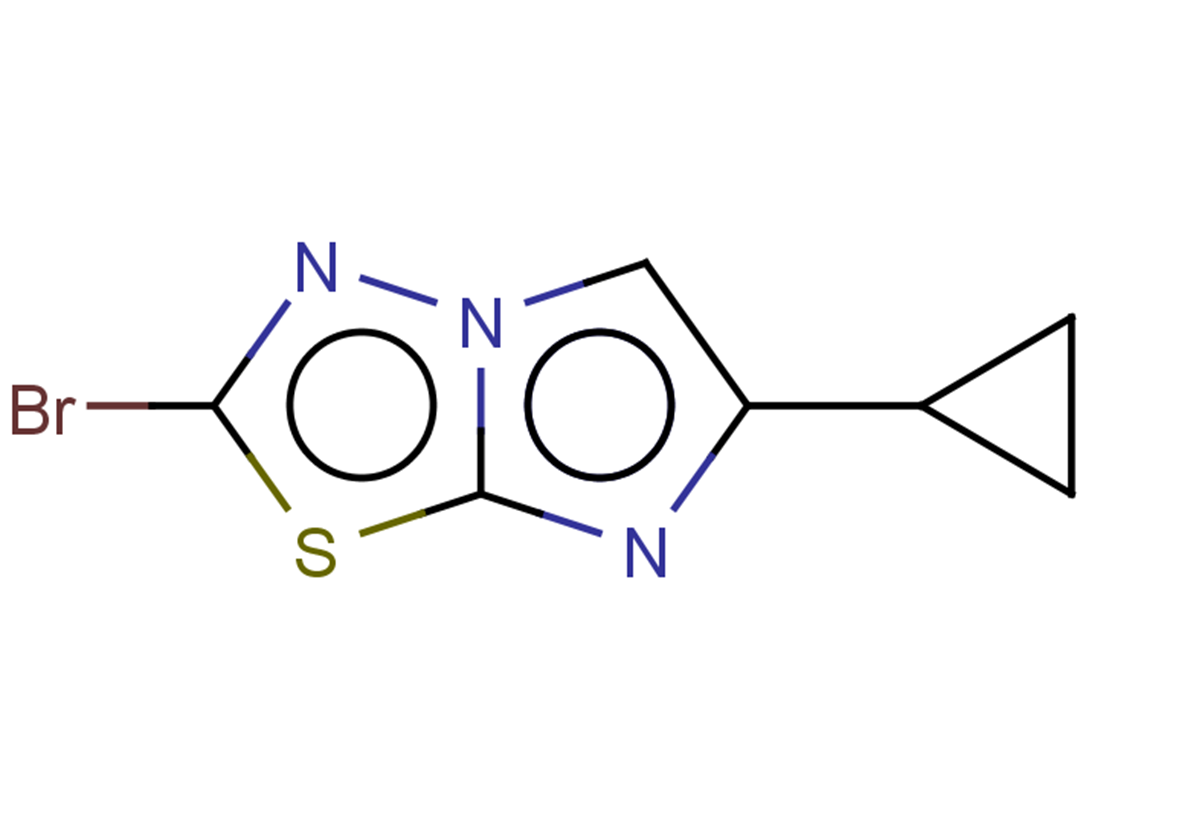 2-bromo-5-cyclopropylimidazo[2,1-b][1,3,4]thiadiazole