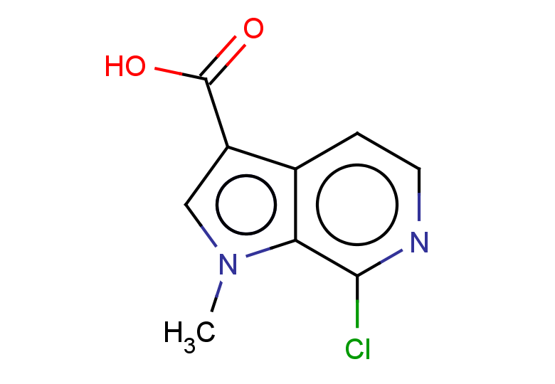 7-chloro-1-methyl-1H-pyrrolo[2,3-c]pyridine-3-carboxylic acid