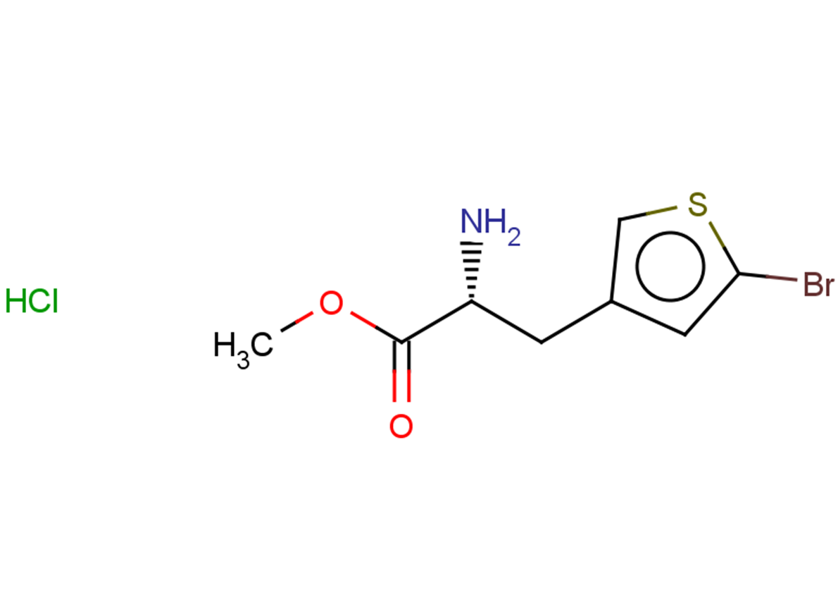 methyl (2R)-2-amino-3-(5-bromothiophen-3-yl)propanoate hydrochloride