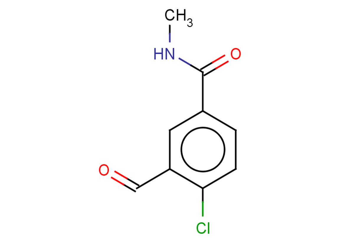 4-chloro-3-formyl-N-methylbenzamide