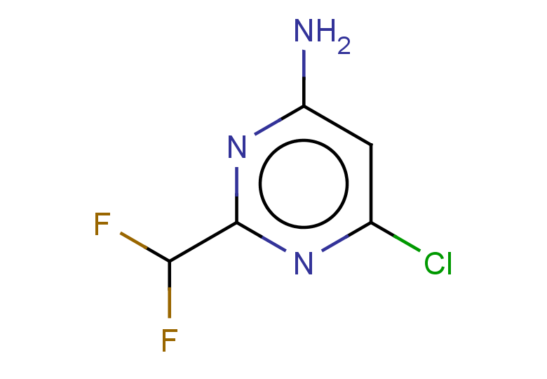 6-chloro-2-(difluoromethyl)pyrimidin-4-amine