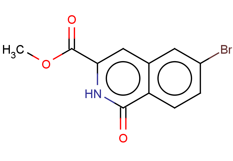 methyl 6-bromo-1-oxo-1,2-dihydroisoquinoline-3-carboxylate
