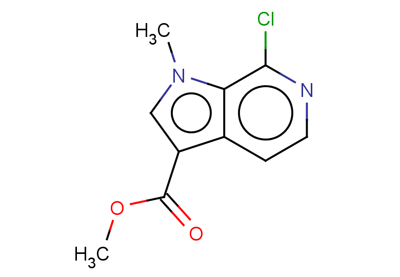 methyl 7-chloro-1-methyl-1H-pyrrolo[2,3-c]pyridine-3-carboxylate