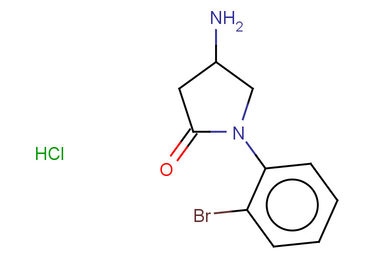 4-amino-1-(2-bromophenyl)pyrrolidin-2-one hydrochloride