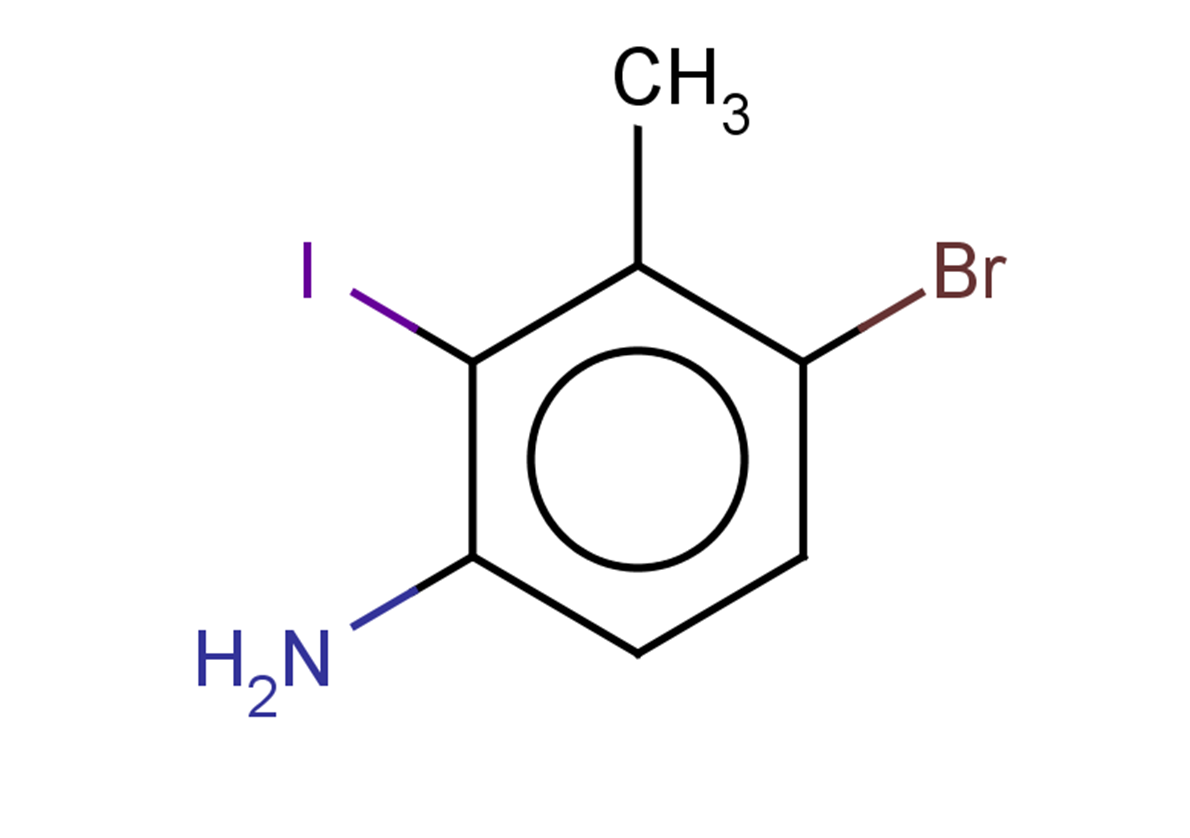 4-bromo-2-iodo-3-methylaniline