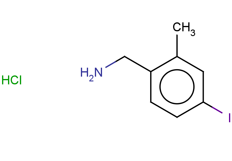 (4-iodo-2-methylphenyl)methanamine hydrochloride