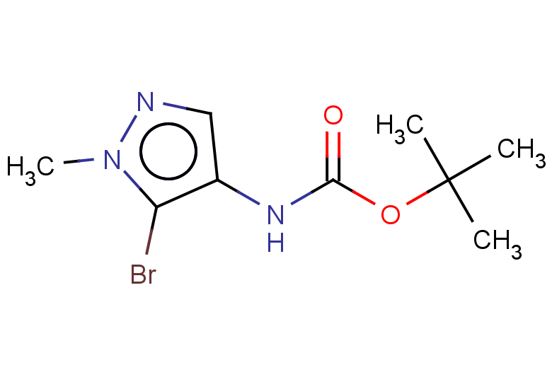 tert-butyl N-(5-bromo-1-methyl-1H-pyrazol-4-yl)carbamate