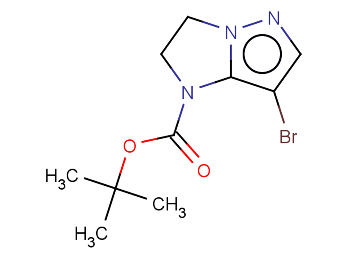 tert-butyl 7-bromo-1H,2H,3H-pyrazolo[1,5-a]imidazole-1-carboxylate