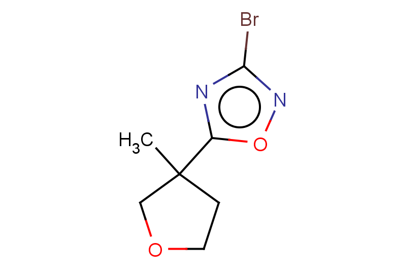 3-bromo-5-(3-methyloxolan-3-yl)-1,2,4-oxadiazole
