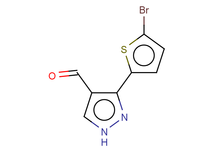 3-(5-bromothiophen-2-yl)-1H-pyrazole-4-carbaldehyde