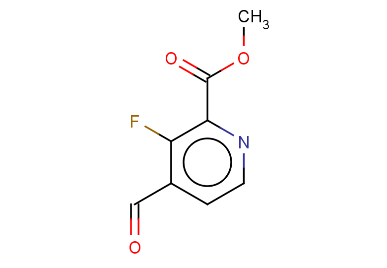 methyl 3-fluoro-4-formylpyridine-2-carboxylate