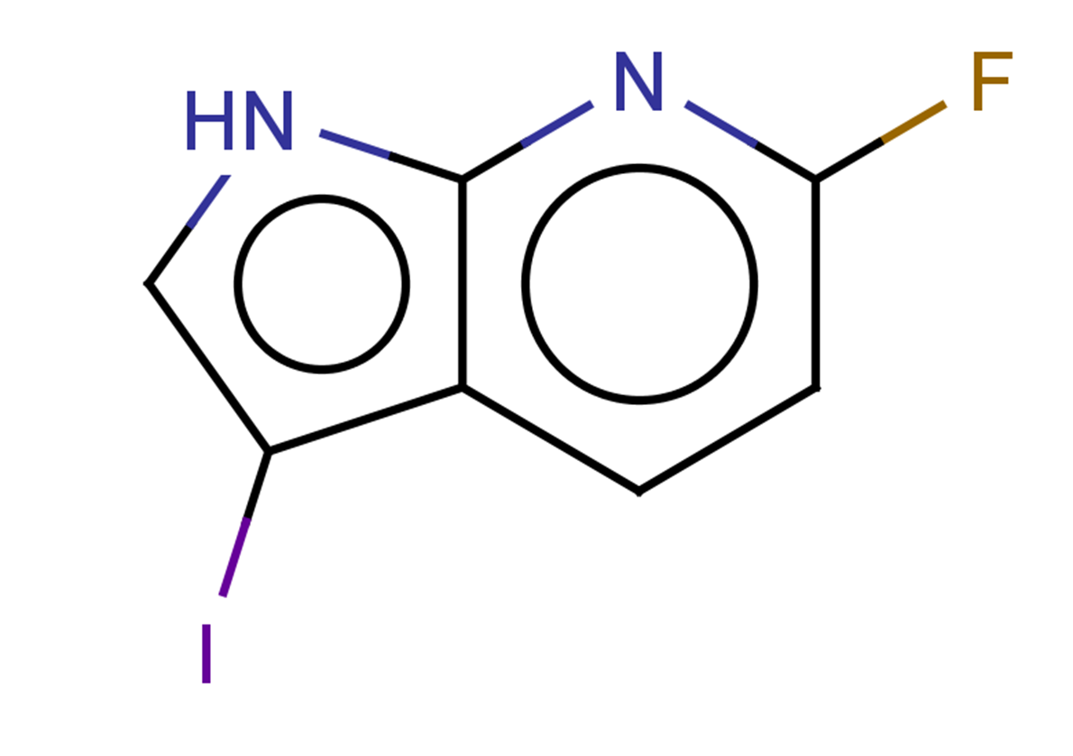 6-fluoro-3-iodo-1H-pyrrolo[2,3-b]pyridine