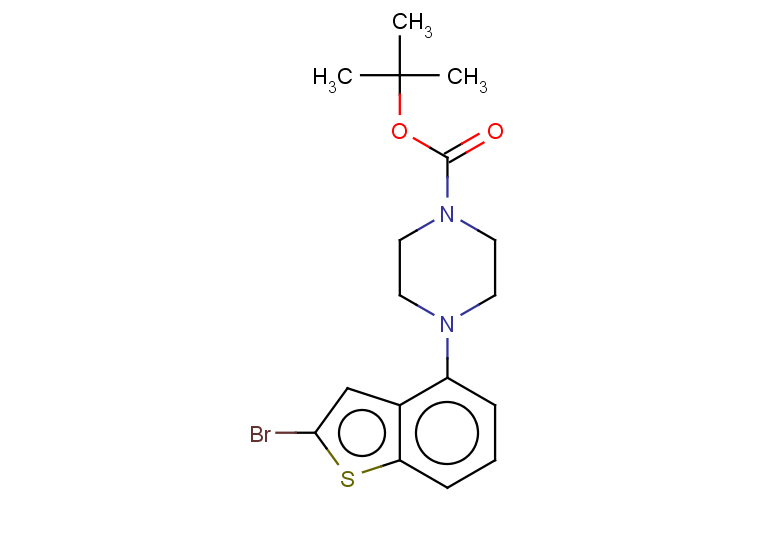 tert-butyl 4-(2-bromo-1-benzothiophen-4-yl)piperazine-1-carboxylate