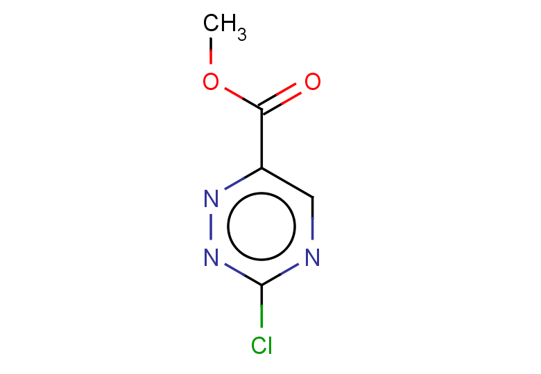methyl 3-chloro-1,2,4-triazine-6-carboxylate