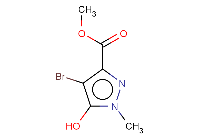 methyl 4-bromo-5-hydroxy-1-methyl-1H-pyrazole-3-carboxylate