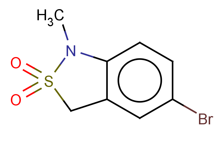5-bromo-1-methyl-1,3-dihydro-2$l^{6},1-benzothiazole-2,2-dione