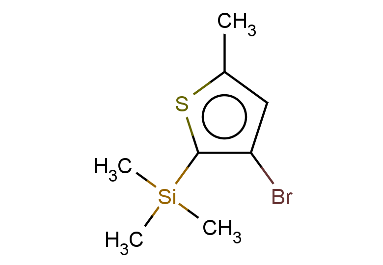 (3-bromo-5-methylthiophen-2-yl)trimethylsilane