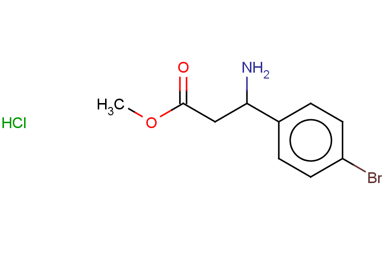 methyl 3-amino-3-(4-bromophenyl)propanoate hydrochloride