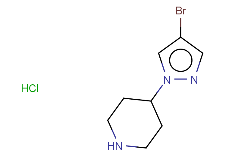 4-(4-bromo-1H-pyrazol-1-yl)piperidine hydrochloride