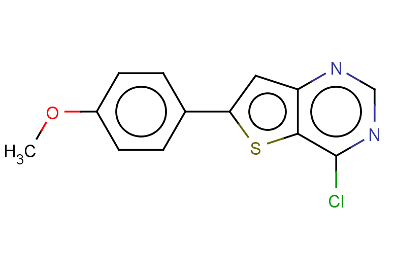 4-chloro-6-(4-methoxyphenyl)thieno[3,2-d]pyrimidine
