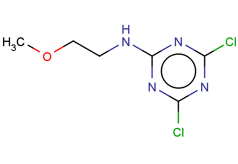 4,6-dichloro-N-(2-methoxyethyl)-1,3,5-triazin-2-amine