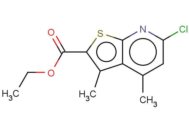 ethyl 6-chloro-3,4-dimethylthieno[2,3-b]pyridine-2-carboxylate