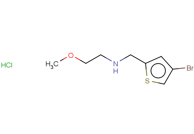 [(4-bromothiophen-2-yl)methyl](2-methoxyethyl)amine hydrochloride