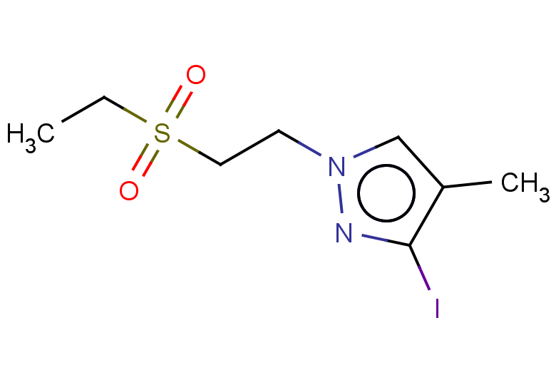 1-[2-(ethanesulfonyl)ethyl]-3-iodo-4-methyl-1H-pyrazole