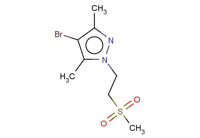 4-bromo-1-(2-methanesulfonylethyl)-3,5-dimethyl-1H-pyrazole