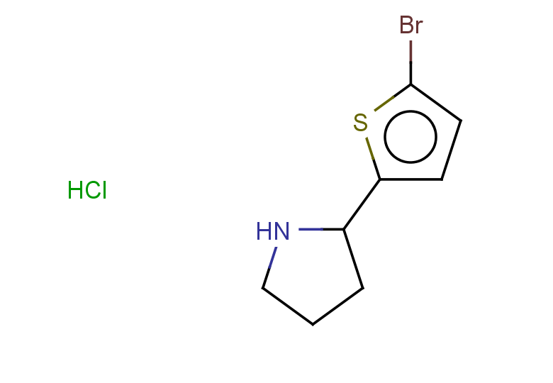 2-(5-bromothiophen-2-yl)pyrrolidine hydrochloride