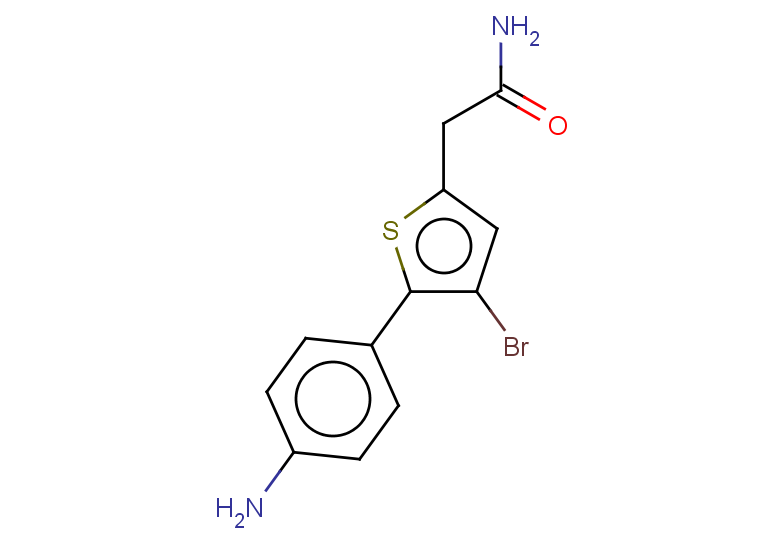 2-[5-(4-aminophenyl)-4-bromothiophen-2-yl]acetamide