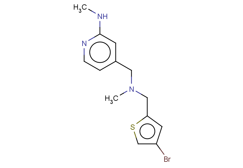 4-({[(4-bromothiophen-2-yl)methyl](methyl)amino}methyl)-N-methylpyridin-2-amine