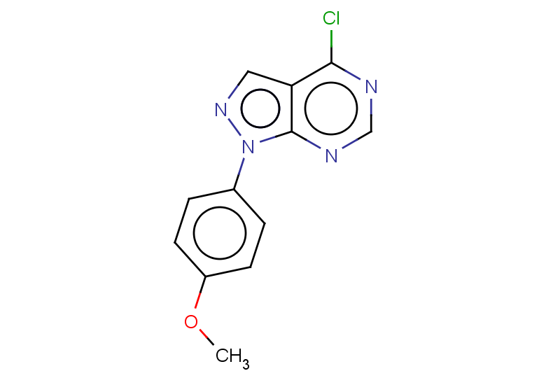 4-chloro-1-(4-methoxyphenyl)-1H-pyrazolo[3,4-d]pyrimidine