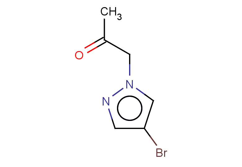 1-(4-bromo-1H-pyrazol-1-yl)propan-2-one