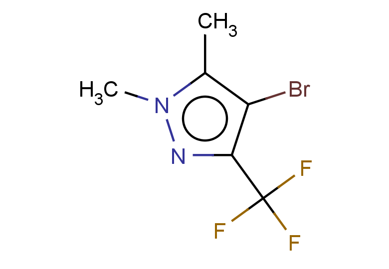 4-bromo-1,5-dimethyl-3-(trifluoromethyl)-1H-pyrazole