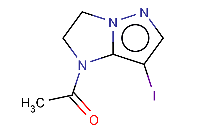 1-{7-iodo-1H,2H,3H-pyrazolo[1,5-a]imidazol-1-yl}ethan-1-one