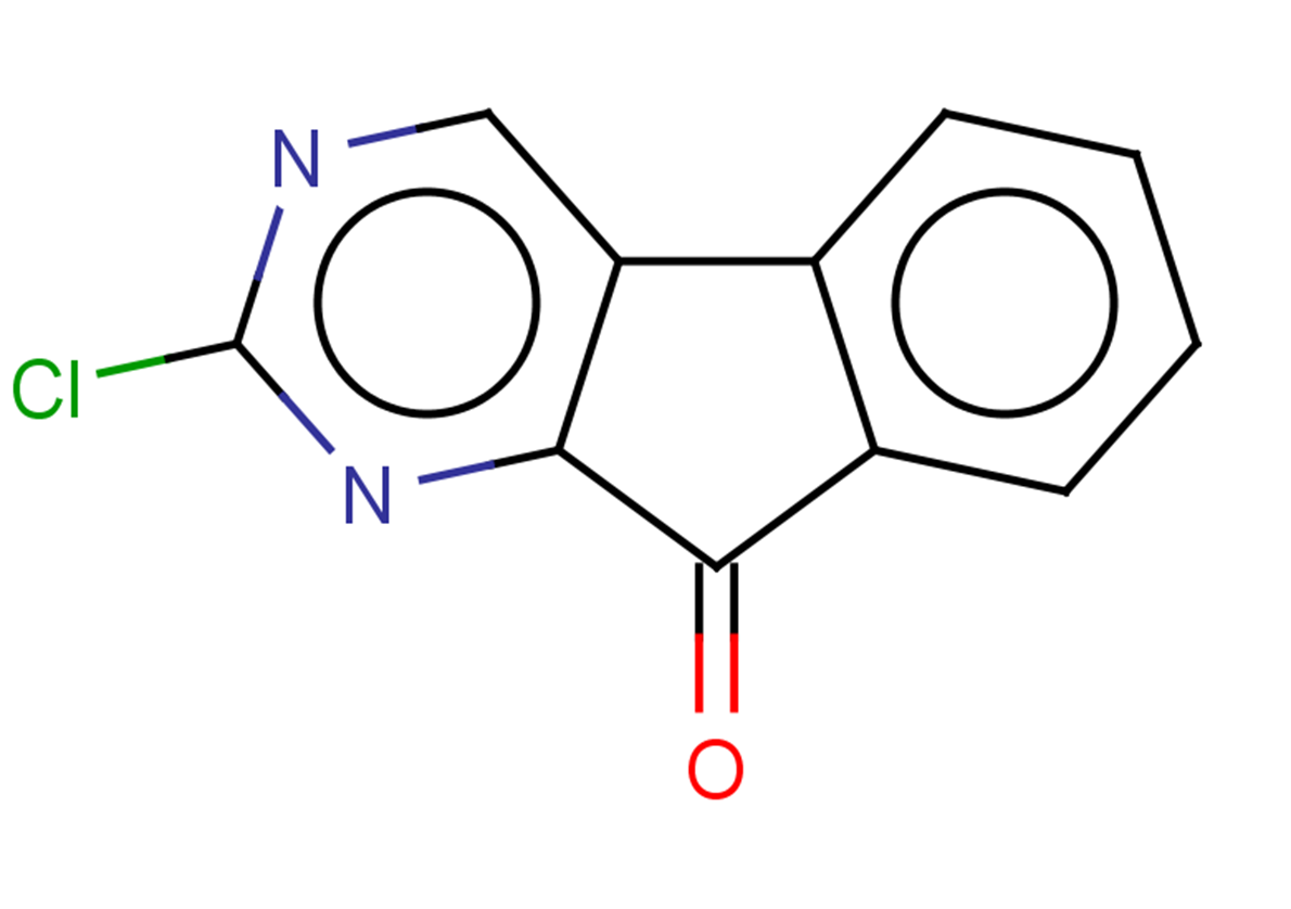 2-chloro-9H-indeno[2,1-d]pyrimidin-9-one